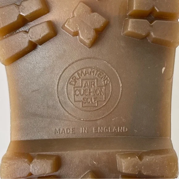 Vintage Dr. Martens England MIE Floral Print Leather Boots Toddler - Picture 9 of 14